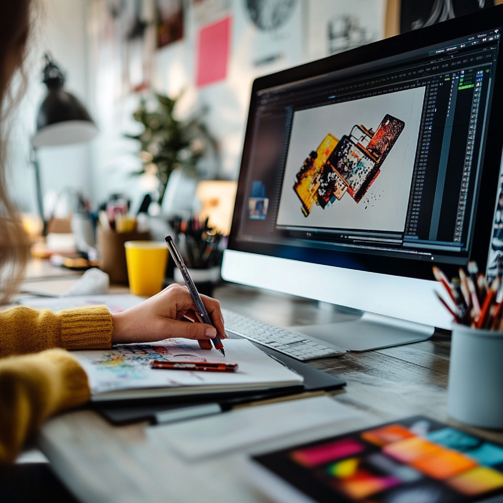 Graphic Design & Visuals – Creative Tilt